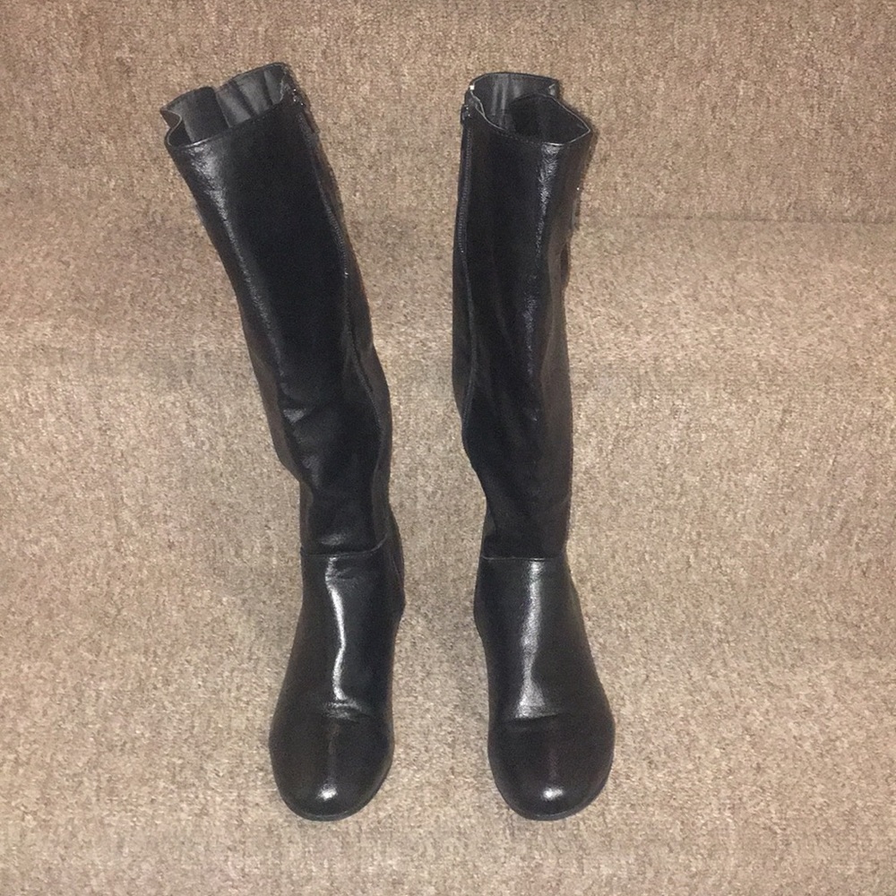 ♠️EUC Like New Style & Co. Wedge Tall Boots